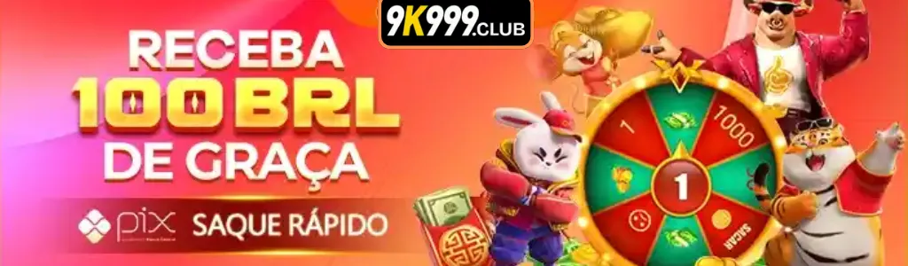 9K999 - Ganhe R$ 100 GRÁTIS agora com o Pix Saque Rápido